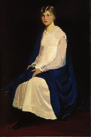 George Luks Portrait of a Young Girl (Antoinette Kraushaar)